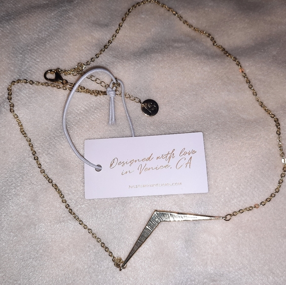 JULES SMITH | 14K Gold Plated Crystals Pave Pendant & Matching Earrings Set - Picture 11 of 14